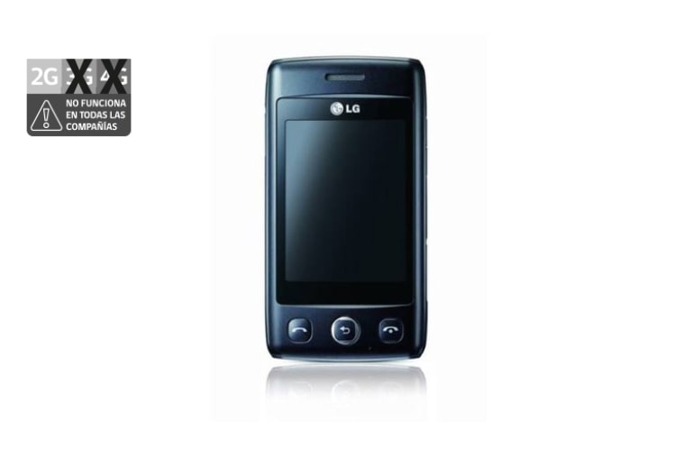 Vista frontal de Cookie Mini LG T300 T300