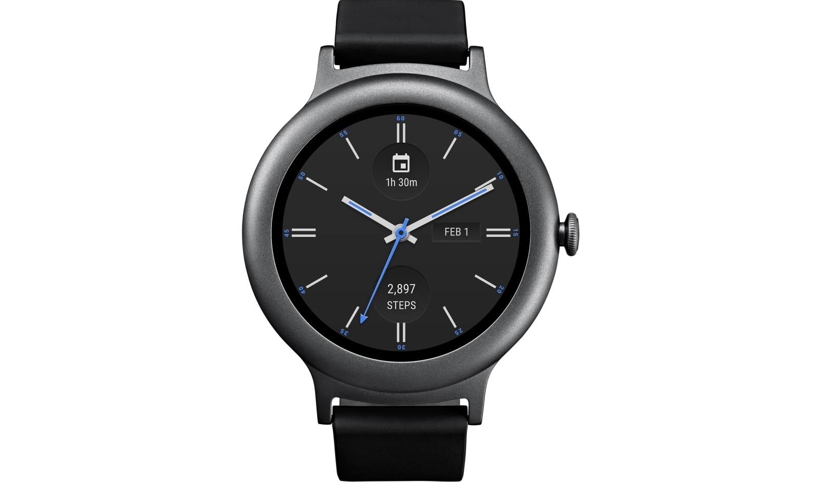 Vista frontal de LG Watch Style LGW270