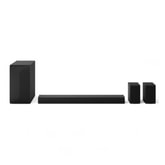 Soundbar de cine en casa LG de 5.1 canales con sonido envolvente y altavoces traseros S60TR