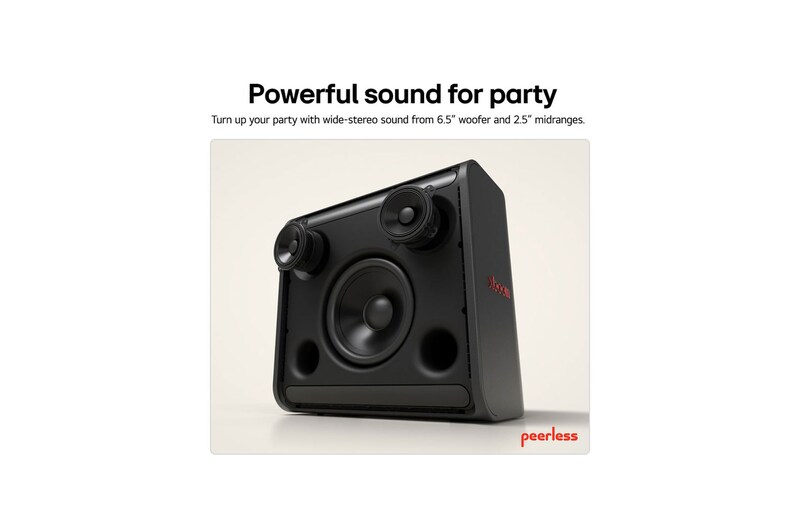 Tarjeta USP: Woofer y medios