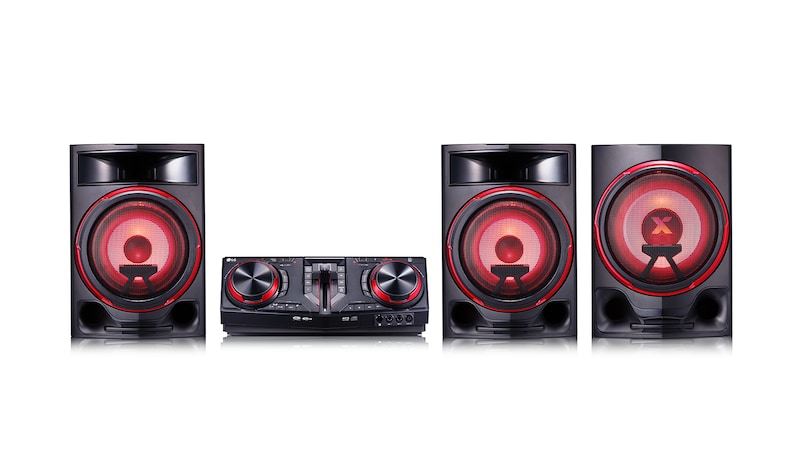Vista frontal de LG XBOOM CJ88 CJ88