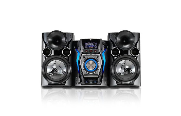 LG Minicomponente de 600W potencia con iPod Docking, Reproducción MP3, USB, Ecualización Auto, Regueton, Merengue & Cumbia, Función Auto DJ y Latin Beat Box., MCD606