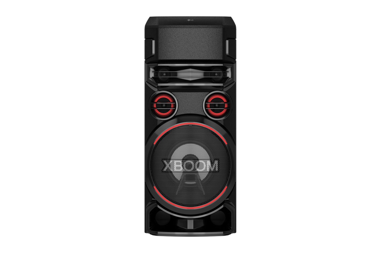 Vista frontal de Torre de Sonido LG XBOOM RN7 RN7