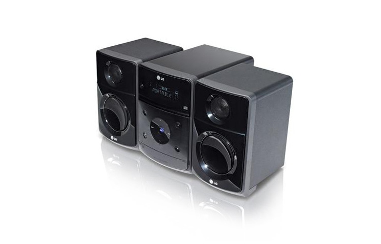 LG Microcomponente CD de 60W potencia con XDSS Bass Booster y USB Host, XA64