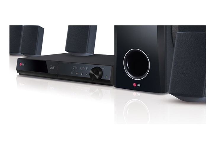LG Home theater LG Blu-ray™ 5.1ch con Smart TV 3D , BH5140S
