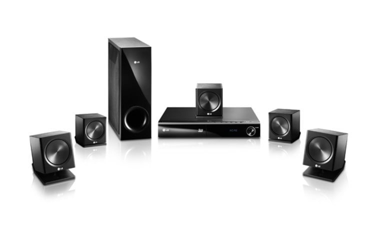 LG Reproductor de discos Blu-ray en 1080p Full HD, con reproducción de DivXHD y MKV. Con este reproductor puedes compartir tus datos con otros dispositivos multimedias a través de DLNA. Los usuarios pueden disfrutar una nueva experiencia sin restricciones., HB806SV