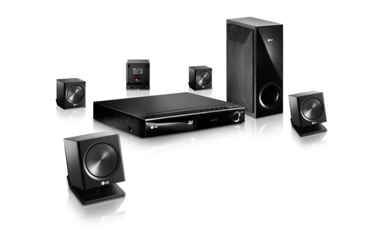 LG Reproductor de discos Blu-ray en 1080p Full HD, con reproducción de DivXHD y MKV. Con este reproductor puedes compartir tus datos con otros dispositivos multimedias a través de DLNA. Los usuarios pueden disfrutar una nueva experiencia sin restricciones., HB806SV