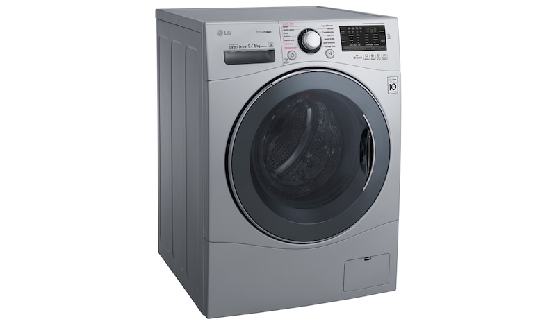 LG Lavadora de 9 Kg y Secadora de 5 Kg con tecnología 6Motion DD, F0903RDP