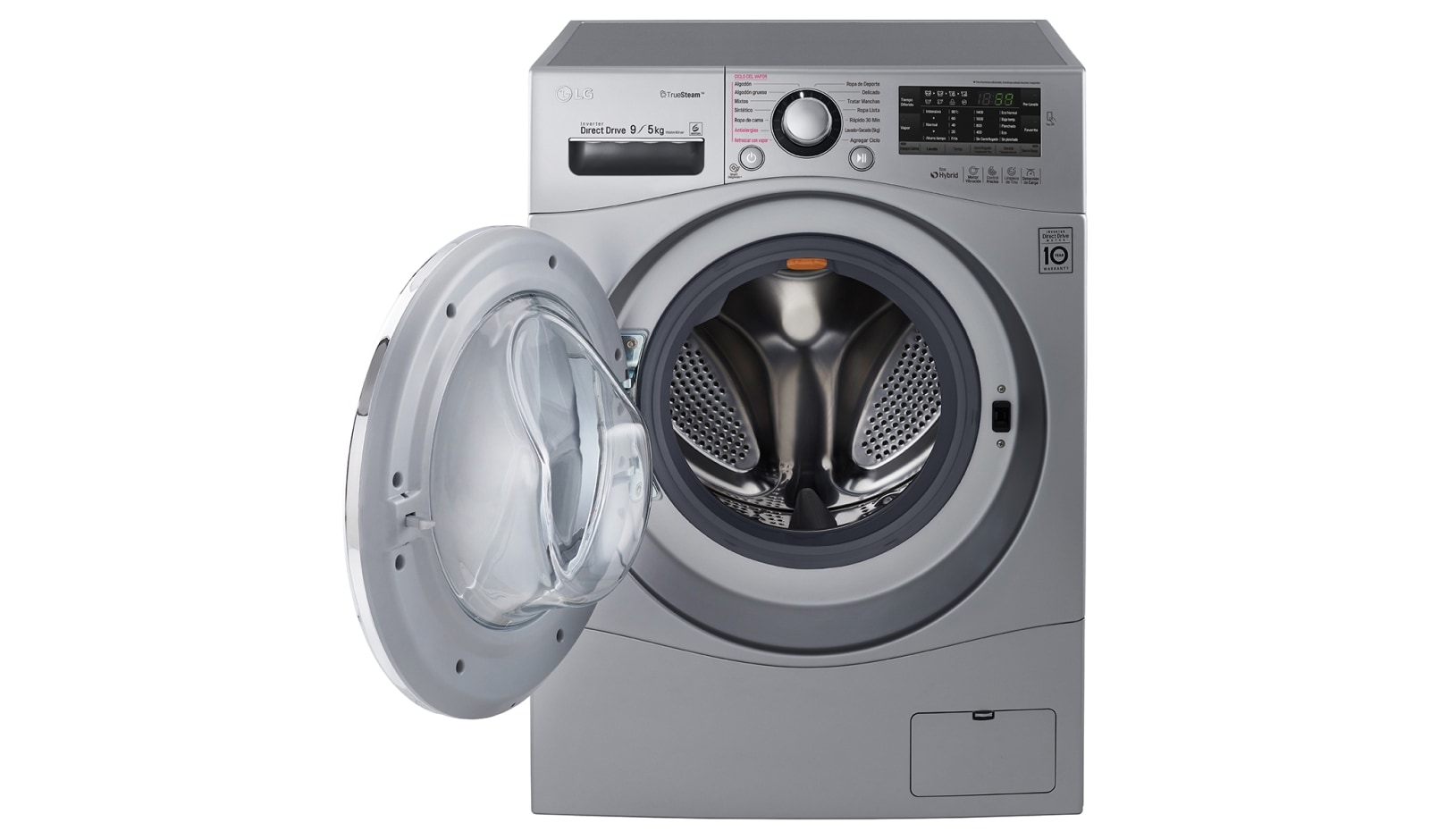 LG Lavadora de 9 Kg y Secadora de 5 Kg con tecnología 6Motion DD, F0903RDP