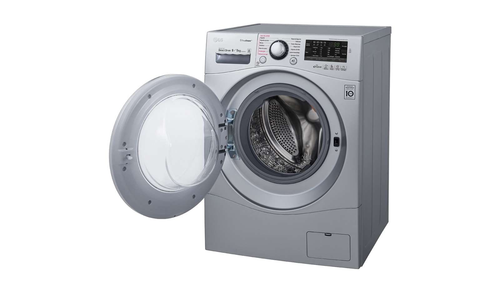 LG Lavadora de 9 Kg y Secadora de 5 Kg con tecnología 6Motion DD, F0903RDP