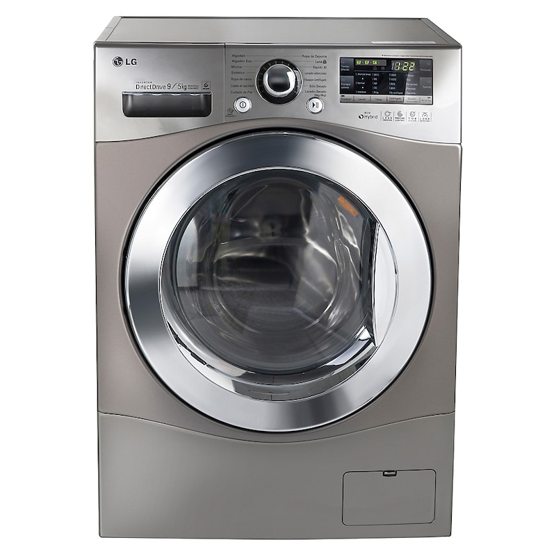 LG Lavadora de 9 Kg y Secadora de 5 Kg con tecnología 6Motion DD, F0903RDT