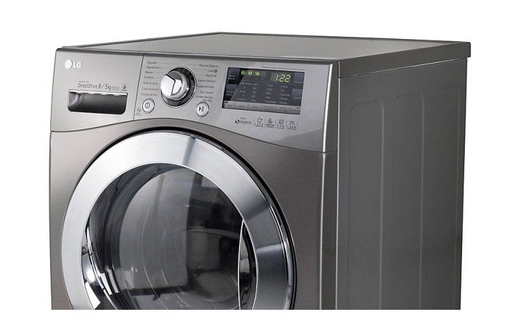 LG Lavadora de 9 Kg y Secadora de 5 Kg con tecnología 6Motion DD, F0903RDT