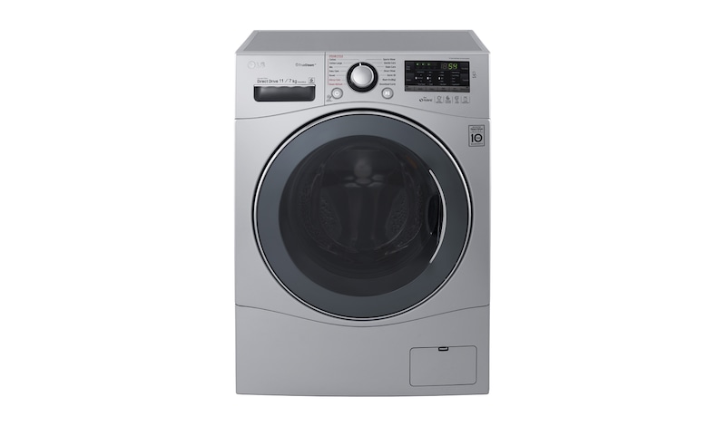 LG Lavadora de 11 Kg y Secadora de 7 Kg con tecnología 6Motion DD, F1103RDP