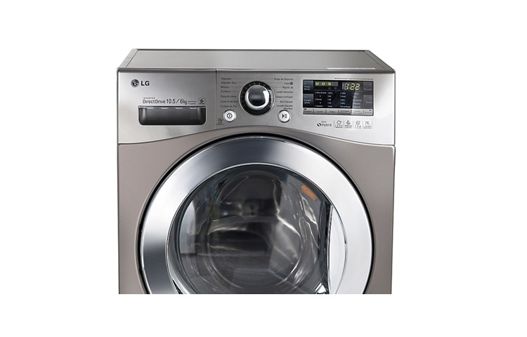 LG Lavadora de 10,5 Kg y Secadora de 6 Kg con tecnología 6Motion DD, F1103RDT