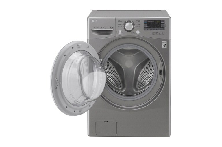 LG Lavadora de 14Kg y Secadora de 8Kg con tecnología 6Motion DD, F1403RDTG