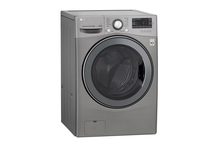 LG Lavadora de 14Kg y Secadora de 8Kg con tecnología 6Motion DD, F1403RDTG