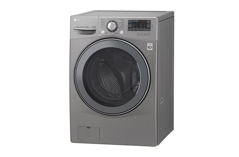 LG Lavadora de 14Kg y Secadora de 8Kg con tecnología 6Motion DD, F1403RDTG