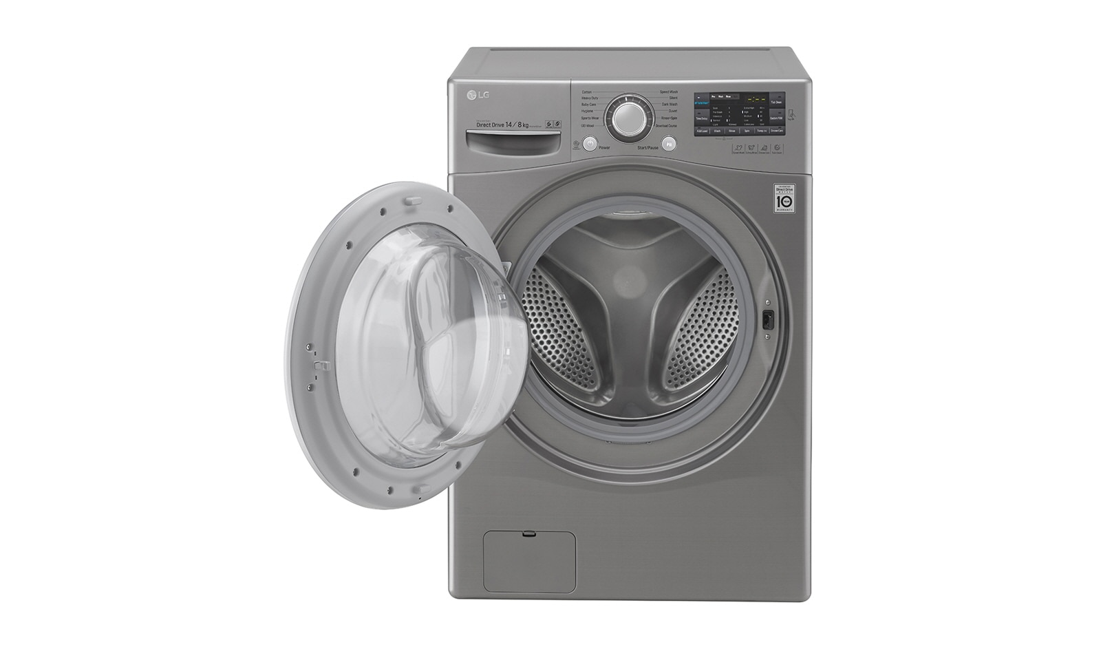 LG Lavadora de 14Kg y Secadora de 8Kg con tecnología 6Motion DD, F1403RDTG