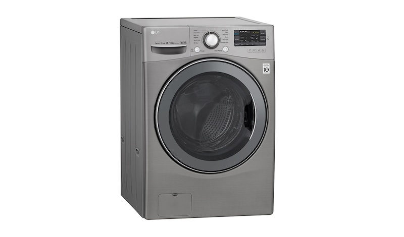LG Lavadora de 14Kg y Secadora de 8Kg con tecnología 6Motion DD, F1403RDTG