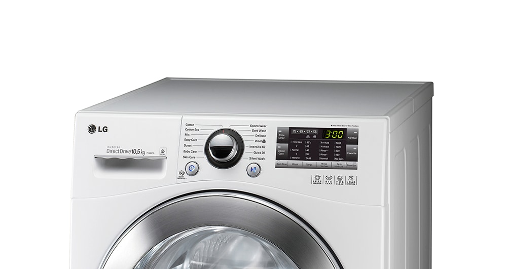 LG Lavadora de 10,5 Kg con tecnología 6Motion DD, F1410FD