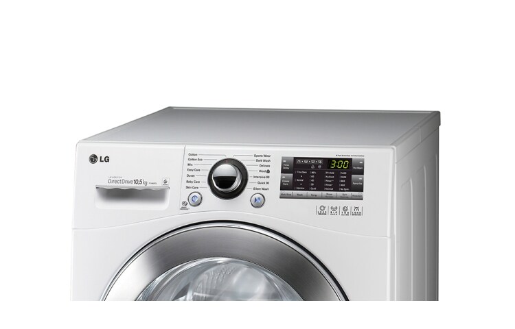 LG Lavadora de 10,5 Kg con tecnología 6Motion DD, F1410FD