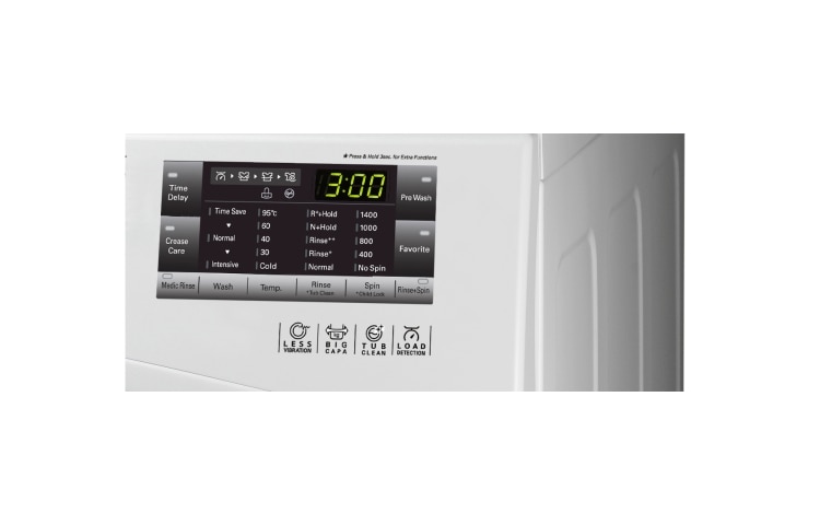 LG Lavadora de 10,5 Kg con tecnología 6Motion DD, F1410FD