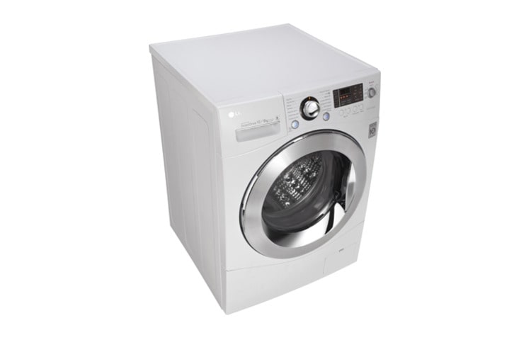 LG Lavadora de 10 Kg y Secadora de 6 Kg con tecnología 6Motion DD, F1410RD