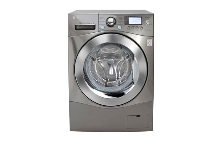Vista frontal de Tecnología 6 Motion DD: ¡Ahorra hasta un 50% de Ahorro de Agua y Energía y obtén el mejor Lavado! F1412RD