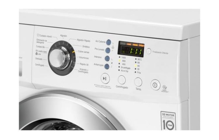 LG Lavadora de 8,5 Kg F1485FDP, F1485FDP