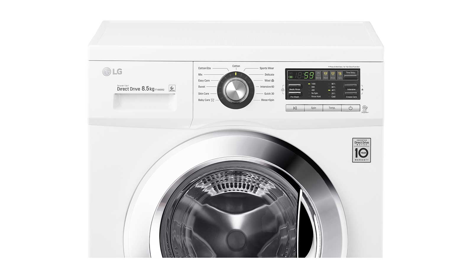 LG Lavadora 8,5 Kg con tecnología 6Motion DD, F1485M2