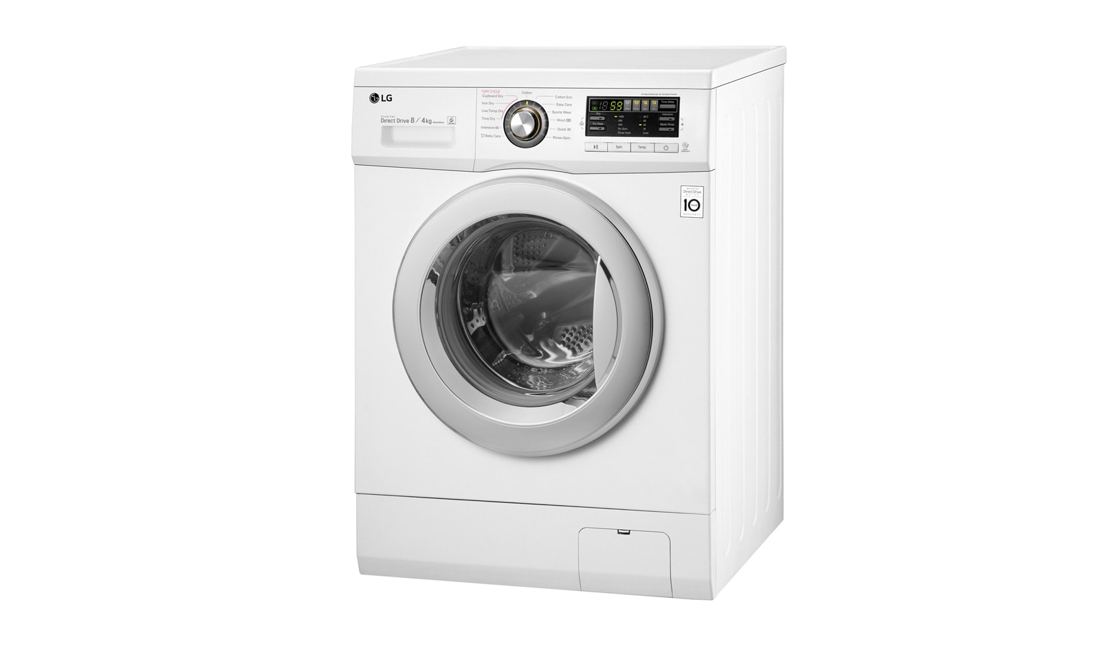LG Lavadora de 8,5 Kg y Secadora de 4 Kg con tecnología 6Motion DD, F1580RD