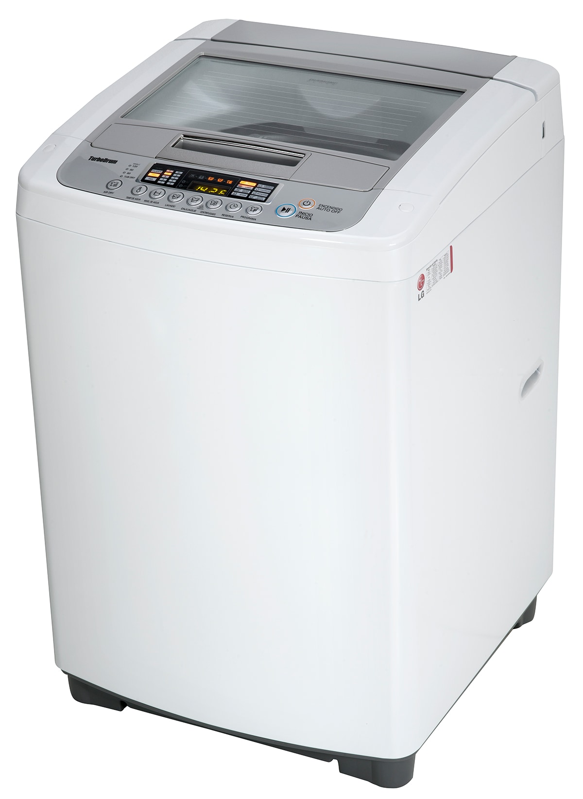 LG Lavadora de 10 Kg con tecnología Turbo Drum, T1001TDFT