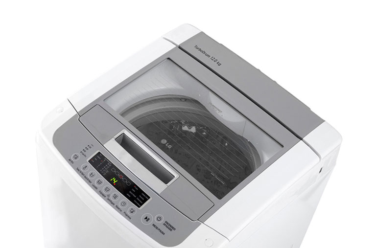 LG Lavadora de 12 Kg con tecnología Turbo Drum, T1207TDFT