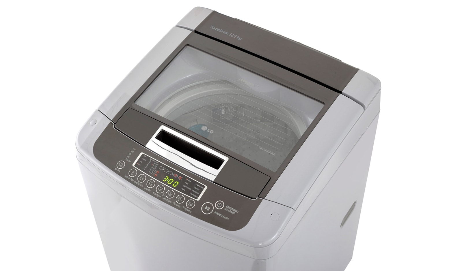LG Lavadora de 12 Kg con tecnología Turbo Drum, T1209TDFT