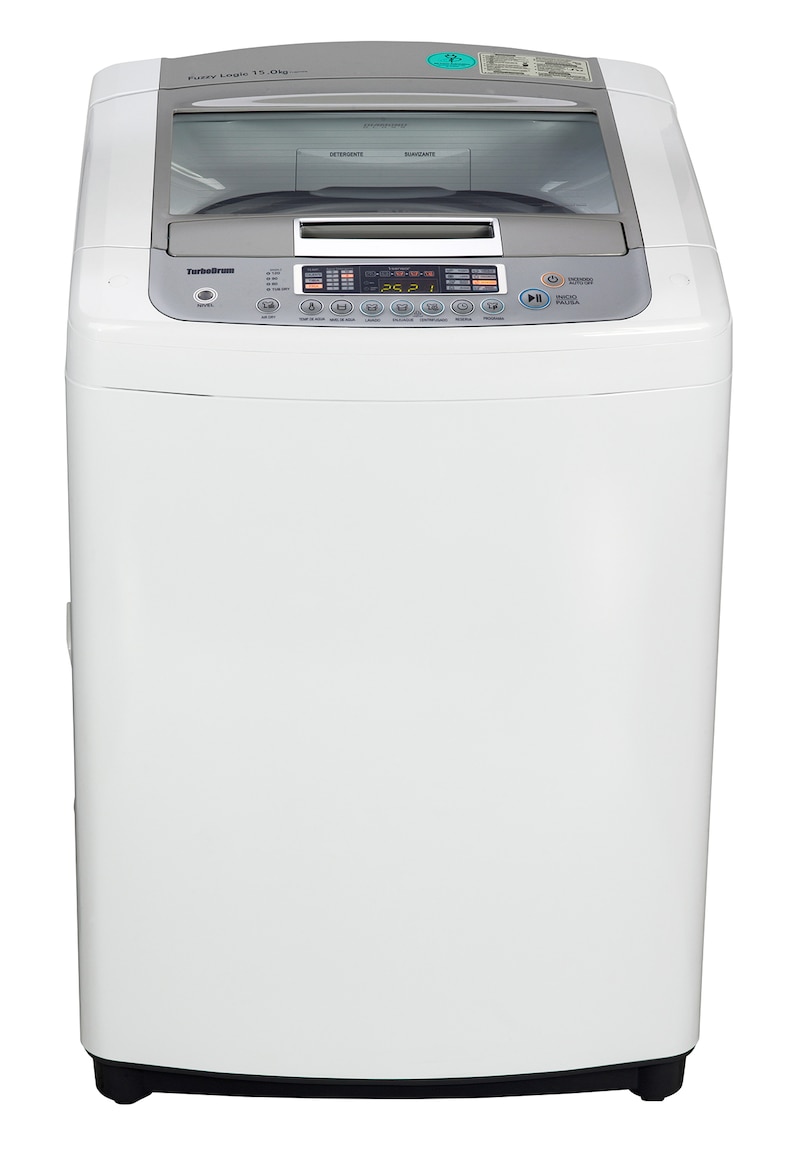 LG Lavadora de 15 Kg con tecnología Turbo Drum, T1507TPX