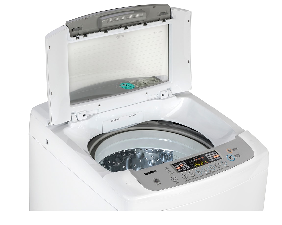 LG Lavadora de 15 Kg con tecnología Turbo Drum, T1507TPX