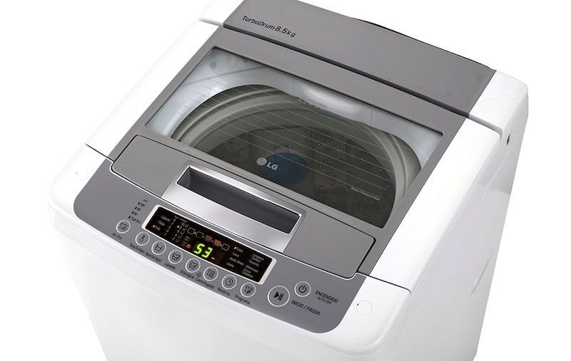 LG Lavadora de 8,5 Kg con tecnología Turbo Drum, T8507TPV