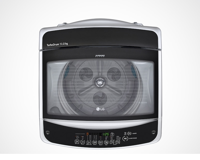 LG Lavadora 12 Kg con tecnología Turbo Drum, TS1203DPN
