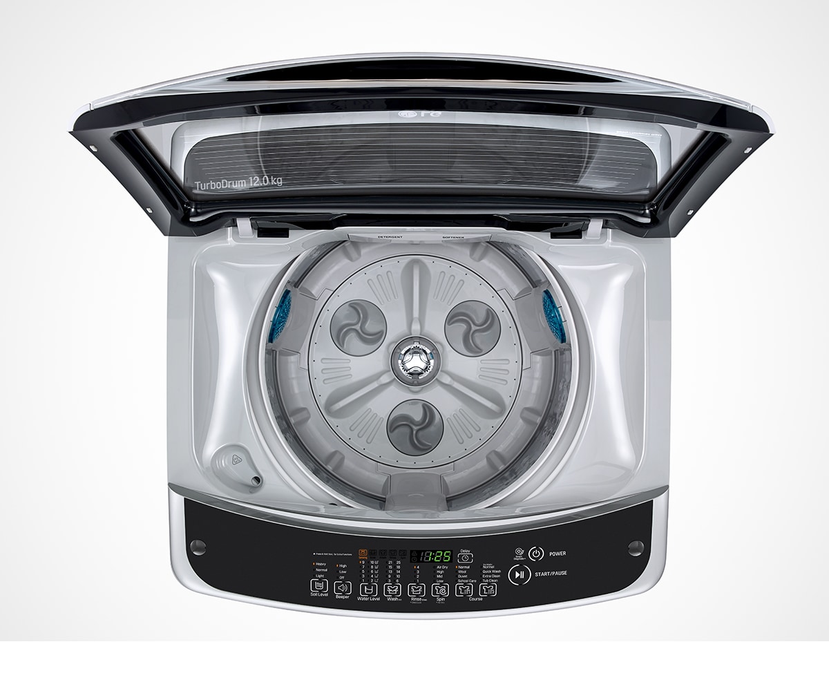 LG Lavadora 12 Kg con tecnología Turbo Drum, TS1203DPN