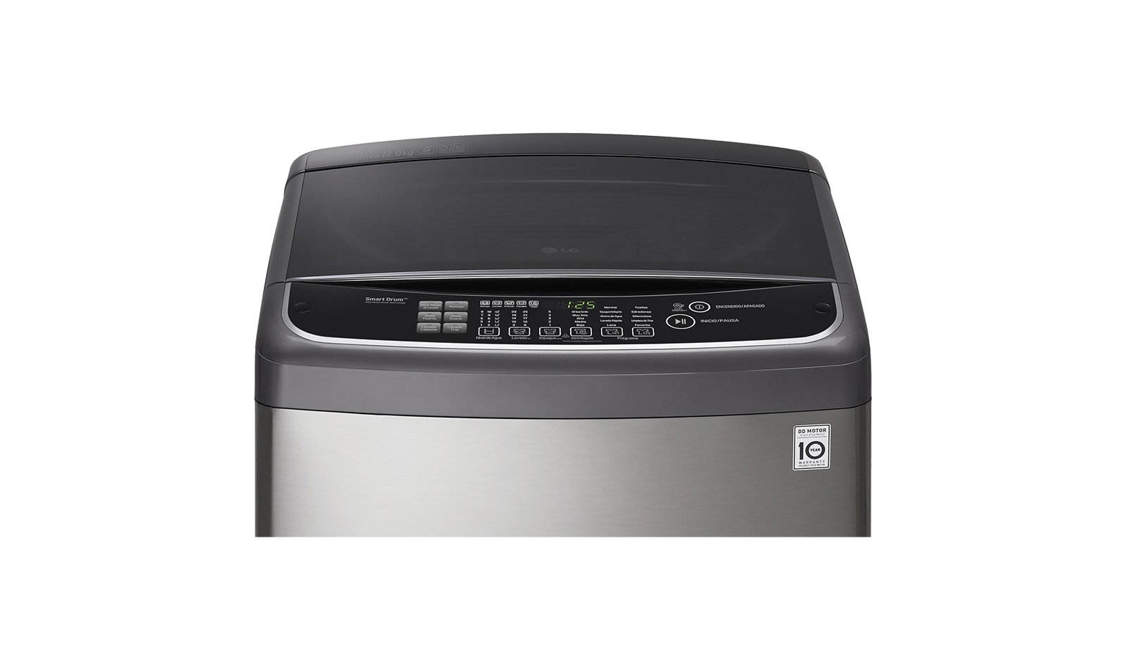 LG Lavadora de 12 Kg con tecnología 6 Motion DD, TS1203HDPH