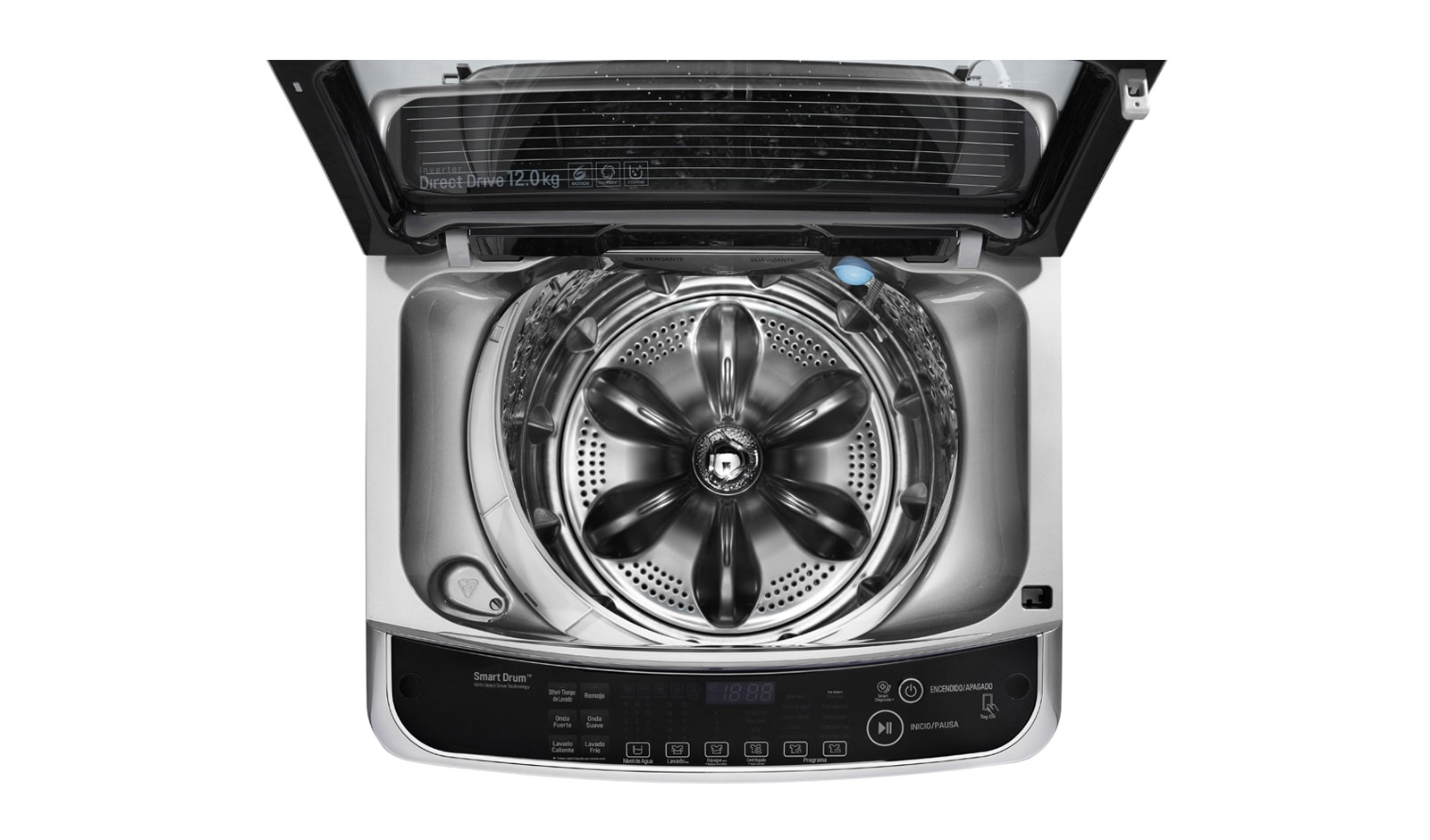 LG Lavadora de 12 Kg con tecnología 6 Motion DD, TS1203HDPH