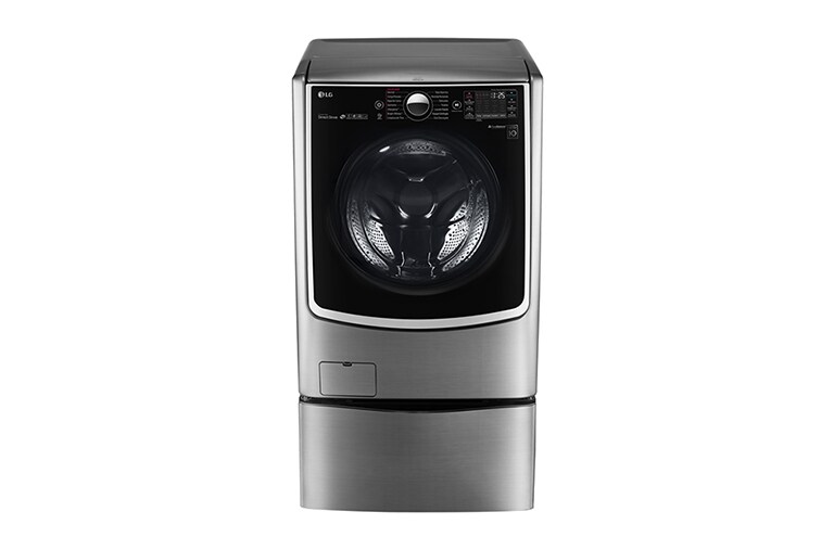 Vista frontal de Lavadora de 24.5 Kg (21 Kg&#43; 3.5 Kg) TWW5000V2