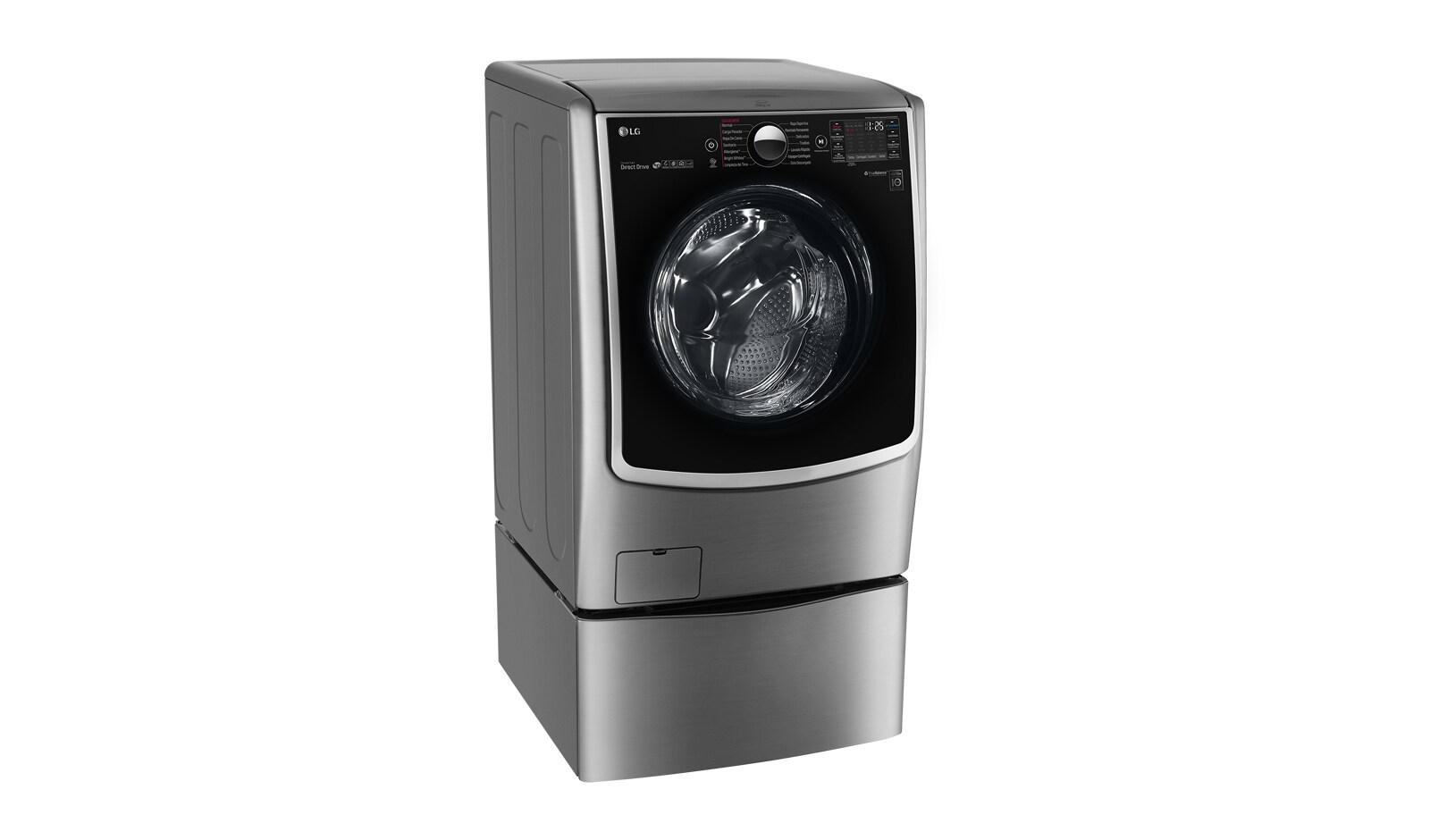 LG Lavadora de 24.5 Kg (21 Kg+ 3.5 Kg), TWW5000V2