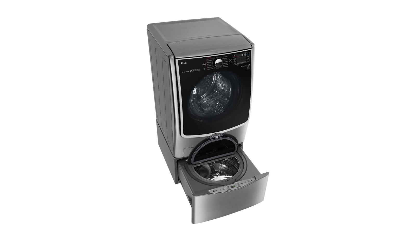 LG Lavadora de 24.5 Kg (21 Kg+ 3.5 Kg), TWW5000V2