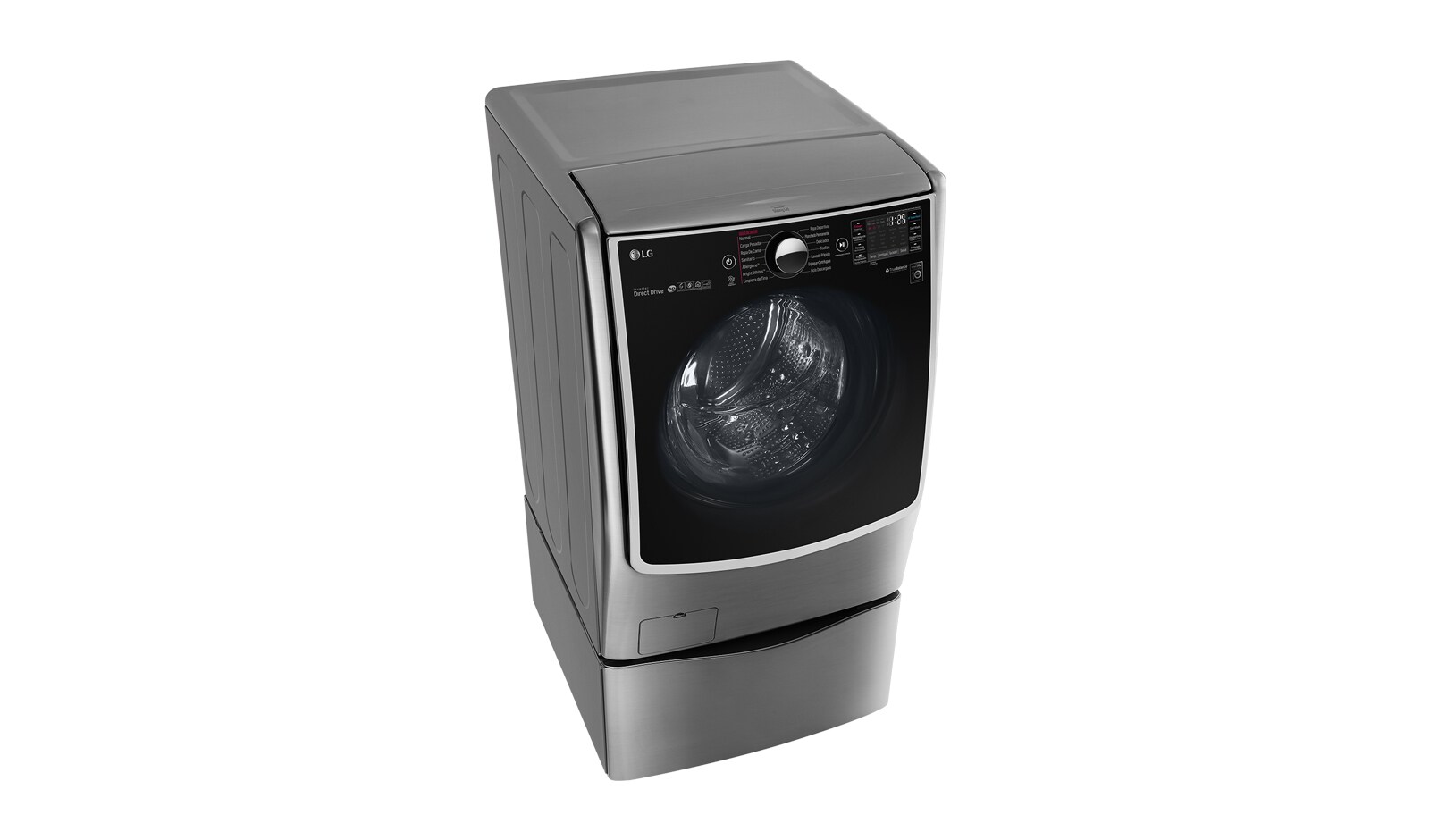 LG Lavadora de 24.5 Kg (21 Kg+ 3.5 Kg), TWW5000V2