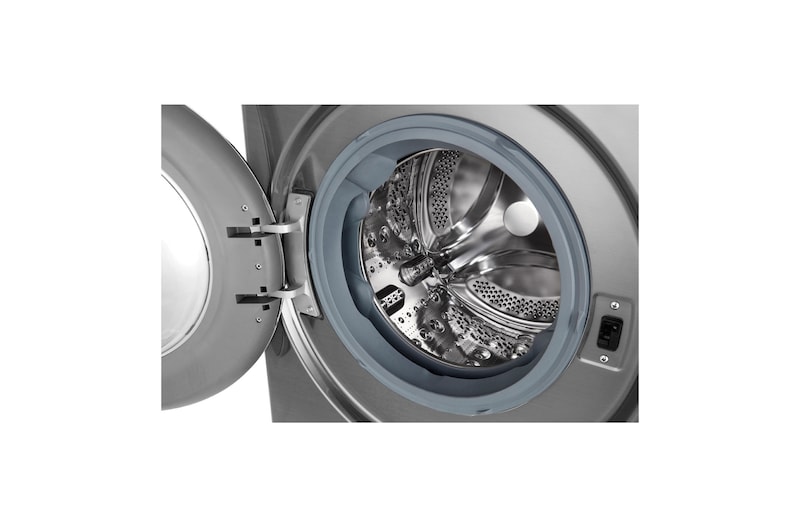 LG Lavadora-Secadora Carga Frontal con Tecnología Steam, motor Inverter Direct Drive y capacidad de 10,5 kilos de Lavado y 6 de Secado., WD10VVC4S6C