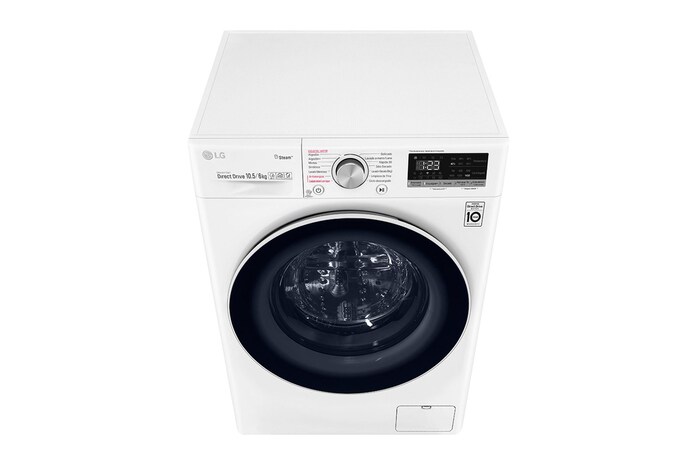 LG Lavadora Secadora 10,5Kg/6Kg con AIDD™, WD10WVC4S6
