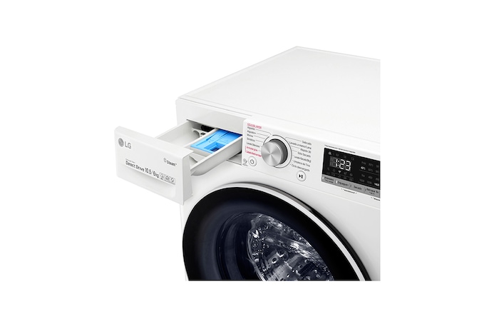 LG Lavadora Secadora 10,5Kg/6Kg con AIDD™, WD10WVC4S6