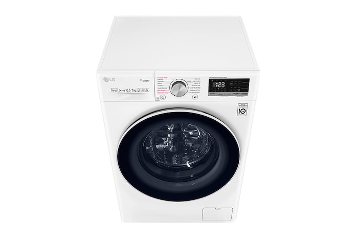LG Lavadora Secadora 10,5Kg/6Kg con AIDD™, WD10WVC4S6