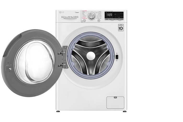 LG Lavadora Secadora 10,5Kg/6Kg con AIDD™, WD10WVC4S6